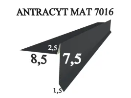 wiatrownica-pod-gont-pape-w201-antracyt-grafit-mat-7016-obrobki-blacharskie