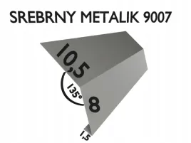 pas-nadrynnowy-okapowy-pn103-srebrny-metalik-ral-9007-obrobki-blacharskie