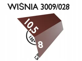 pas-nadrynnowy-okapowy-pn103-wisnia-ral-3009-obrobki-blacharskie