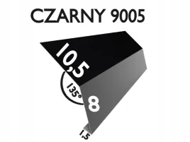 pas-nadrynnowy-okapowy-pn103-czarny-ral-9005-obrobki-blacharskie