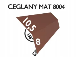 pas-nadrynnowy-okapowy-pn103-ceglany-mat-ral-8004-obrobki-blacharskie