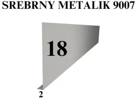 pas-podrynnowy-pp302-srebrny-metalik-ral-9007-obrobki-blacharskie