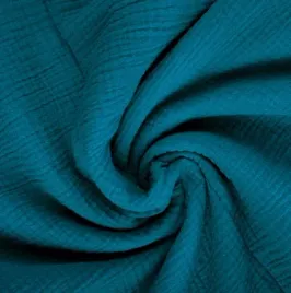 muslin-bawelniany-double-gauze-mosaica-blue
