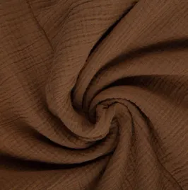 muslin-bawelniany-double-gauze-coco-brown