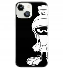 plecki-etui-silikonowe-do-apple-iphone-13-mini-looney-tunes-marvin-czarny