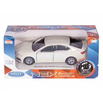 model-autko-1-34-skoda-octavia-bialy-kod-producenta-a83965