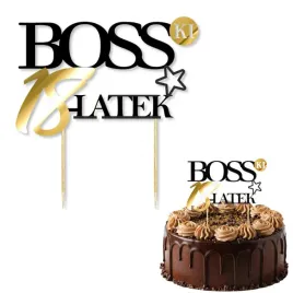 topper-papierowy-bosski-18-latek-zloto-czarny-16-cm
