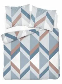 posciel-flanelowa-gruba-ciepla-200x220-5630b-niebieska-wzory-geometryczne