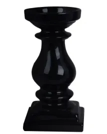 swiecznik-ceramiczny-kolumna-czarny-20cm