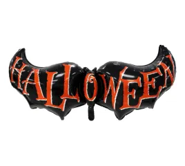 balon-foliowy-napis-halloween-nietoperz