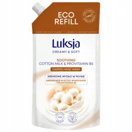 luksja-creamy-and-soft-mydlo-w-plynie-bawelniane-i-prowitamina-b5-400ml-zapas