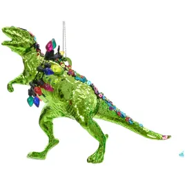 ozdoba-choinkowa-dinozaur-zielony-tworzywo-sztuczne-lampki-102cm