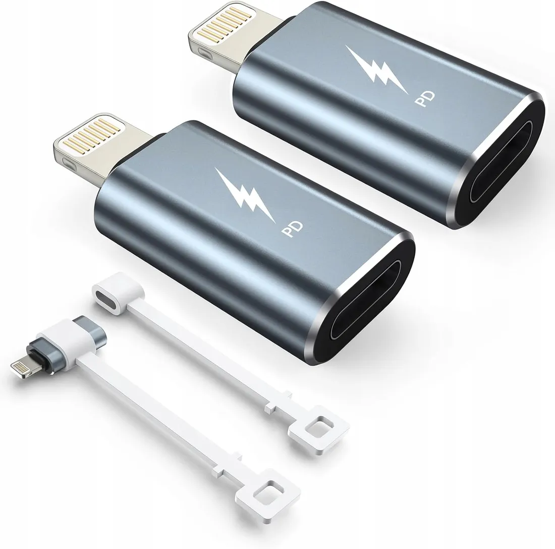 techmatte-adapter-przejsciowka-lightning-na-usb-c-usb-c-na-lighting-stan-nowy