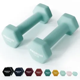 hantle-neoprenowe-hex-2x-1kg-jasno-zielone