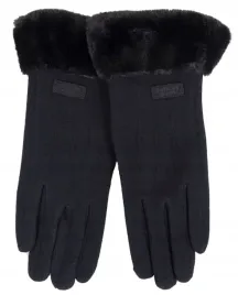 eleganckie-materialowe-rekawiczki-damskie-do-ekranow-z-futerkiem-24-cm