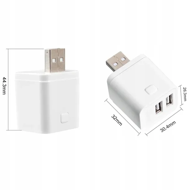 inteligentny-mini-przelacznik-adapter-usb-2-port-5-12v-zigbee-tuya-smart-stan-nowy-rodzaj-gniazdko