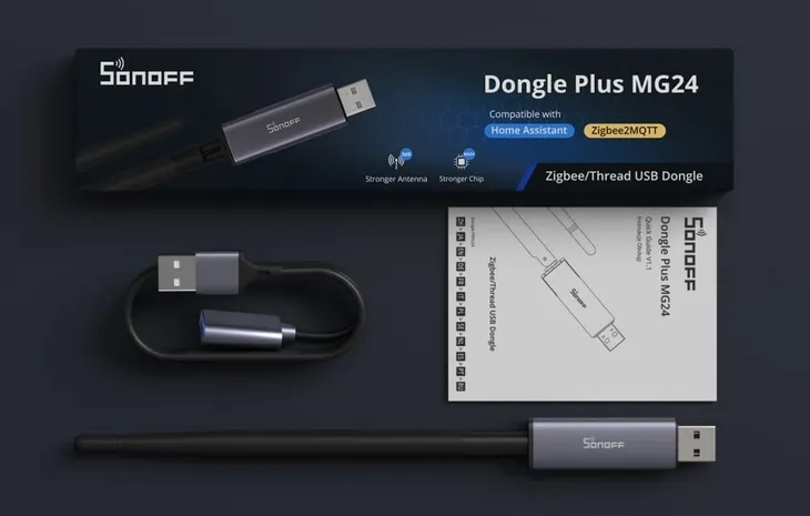 sonoff-dongle-plus-mg24-zigbee-thread-usb-bramka-koordynator-zigbee2mqtt-stan-nowy-marka-sonoff