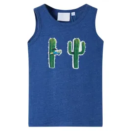 dziecieca-koszulka-bez-rekawow-ciemnoniebieski-melanz-128