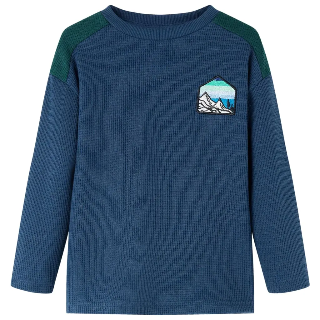 bluza-dziecieca-granatowa-116-stan-nowy