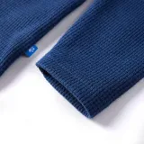 bluza-dziecieca-granatowa-140-kolor-srebrny-stan-nowy