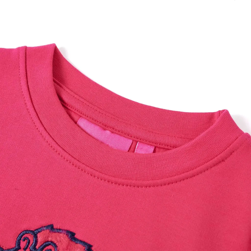 bluza-dziecieca-jaskrawy-roz-140-stan-nowy