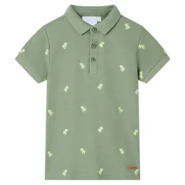 koszulka-dziecieca-polo-khaki-128