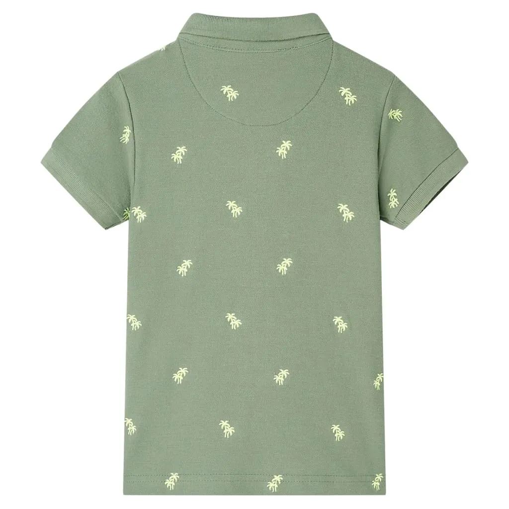 koszulka-dziecieca-polo-khaki-128