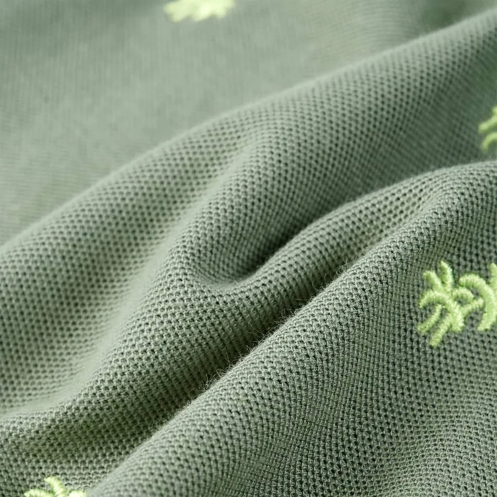 koszulka-dziecieca-polo-khaki-128-stan-nowy