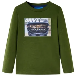 koszulka-dziecieca-z-dlugimi-rekawami-ciemne-khaki-104