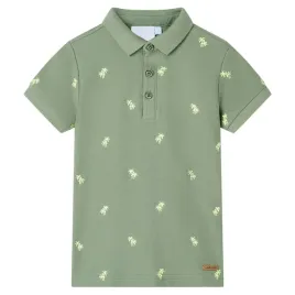 koszulka-dziecieca-polo-khaki-116