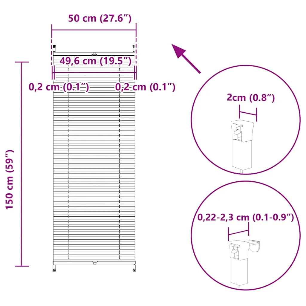 roleta-plisowana-biala-50-x-150-cm