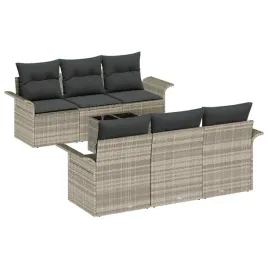 zestaw-sof-na-ogrod-7-pcs-jasnoszary-polirattan