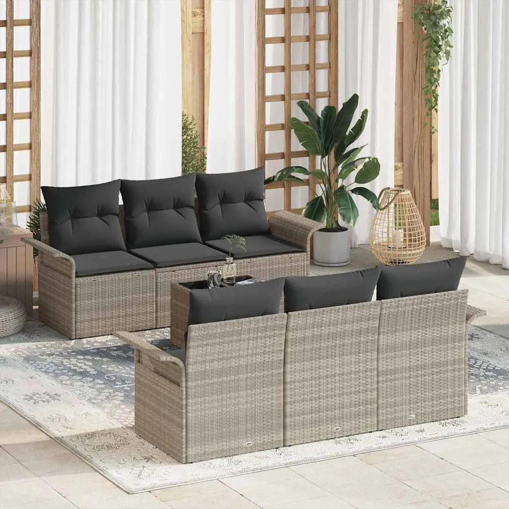 zestaw-sof-na-ogrod-7-pcs-jasnoszary-polirattan