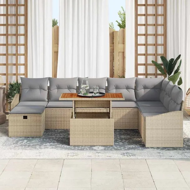 zestaw-sof-na-ogrod-9-pcs-bezowy-polirattan-marka-vidaxl