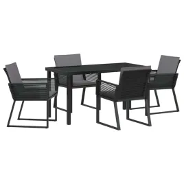 zestaw-do-jadalni-w-ogrodzie-5-pcs-czarny-polirattan