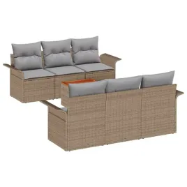 zestaw-sof-na-ogrod-7-pcs-bezowy-polirattan