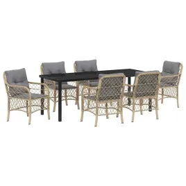 zestaw-do-jadalni-w-ogrodzie-z-poduszka-7-pcs-bezowy-polirattan