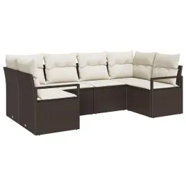 zestaw-sof-na-ogrod-z-poduszka-6-pcs-brazowy-i-kremowy