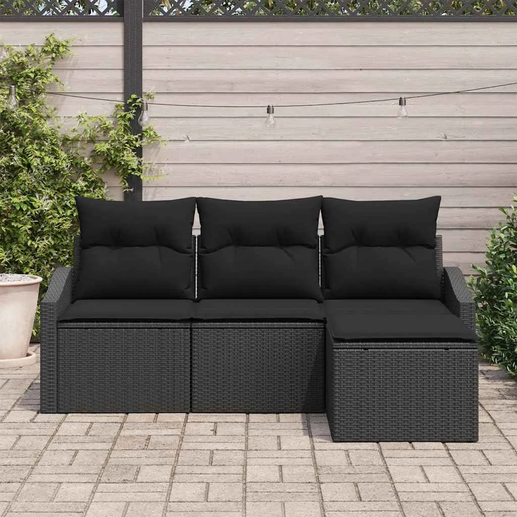 zestaw-sof-na-ogrod-4-pcs-czarny-polirattan-stan-nowy