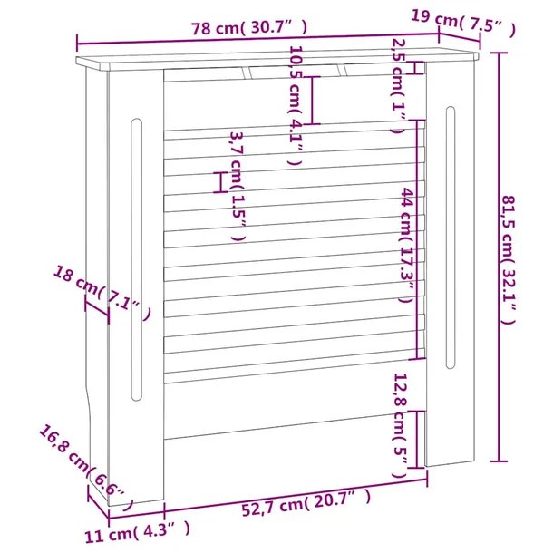 oslona-na-kaloryfer-mdf-szara-78-cm-stan-nowy