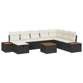 zestaw-sof-na-ogrod-z-poduszka-9-pcs-czarny-polirattan