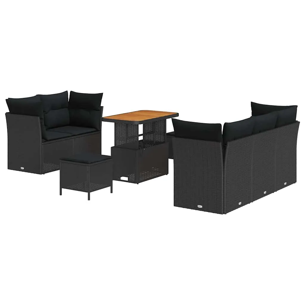 zestaw-sof-na-ogrod-8-pcs-czarny-polirattan