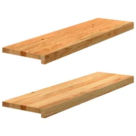 parapety-2-szt-jasnobrazowy-90x30x2-cm-lite-drewno-debowe