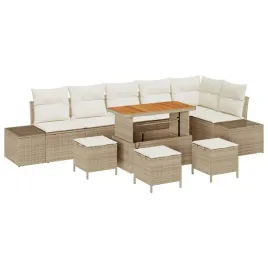 zestaw-sof-na-ogrod-z-poduszka-10-pcs-bezowy-polirattan
