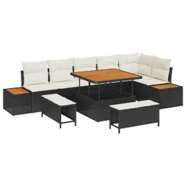 zestaw-sof-na-ogrod-z-poduszka-9-pcs-czarny-polirattan