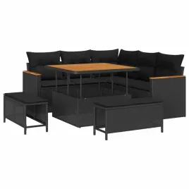 zestaw-sof-na-ogrod-z-poduszka-8-pcs-czarny-polirattan