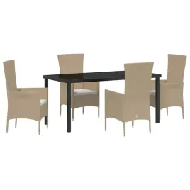 zestaw-do-jadalni-w-ogrodzie-z-poduszka-5-pcs-bezowy-polirattan