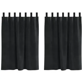 zaslony-z-zaslonami-2-pcs-czarny-140-x-140-cm-aksamit
