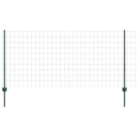 ogrodzenie-z-slupkami-zielony-1-x-25-m-stal