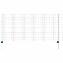 ogrodzenie-z-slupkami-zielony-1-2-x-25-m-stal